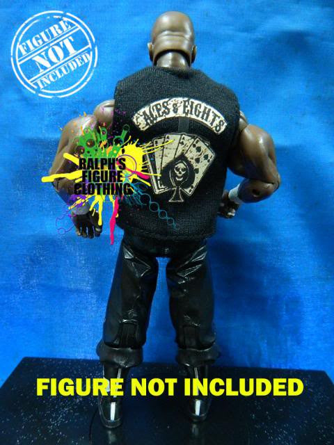 Aces and Eights Black Vest