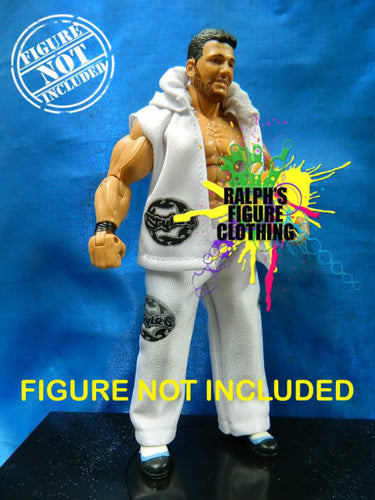 AJ Styles White Hoodie and Pants