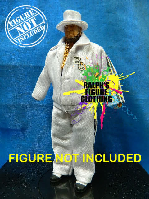 Brodus Clay White Jacket, Pants, and Hat
