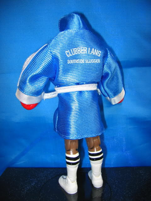 Clubber Lang Blue Robe