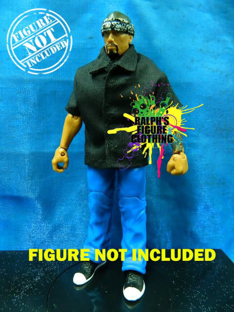 Hunico Black Shirt and Bandan