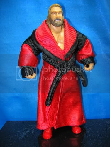 Copy of Big John Studd Red Robe with Black Trims