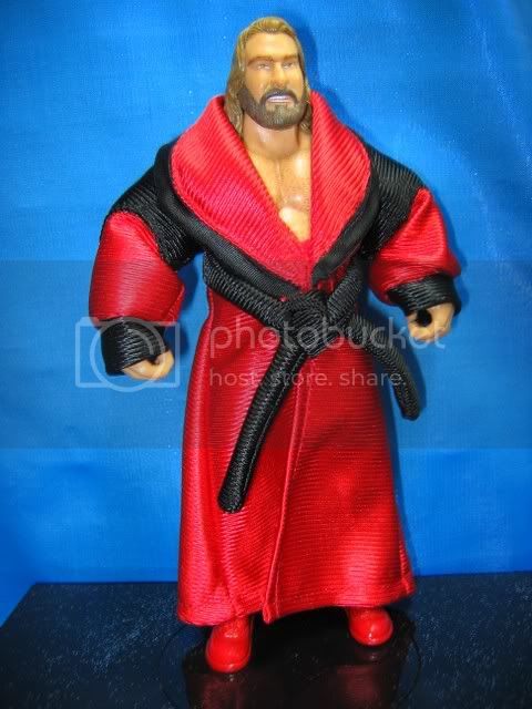 Copy of Big John Studd Red Robe with Black Trims
