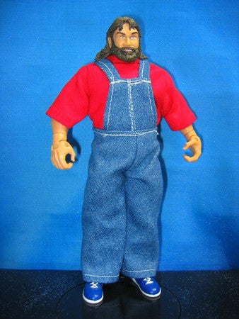 Henry and Phineas Godwinn Red Shirt and Overalls A