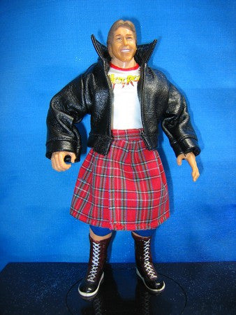 Roddy Piper Leather Jacket and Kilt