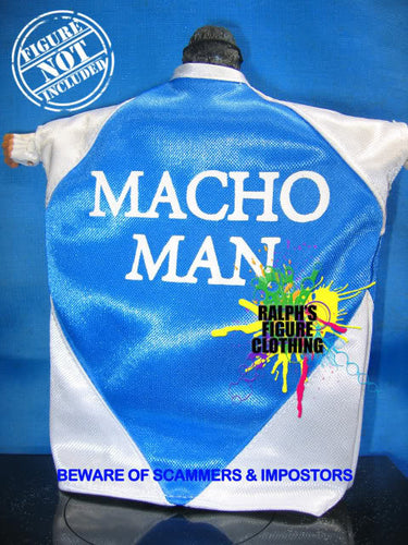 Randy Savage White and Blue Robe