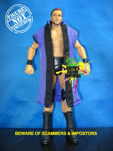 Drew McIntyre Purple and Black Duster