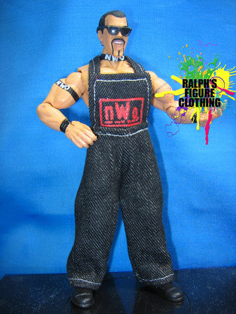 Buff Bagwell Black nWo Overalls