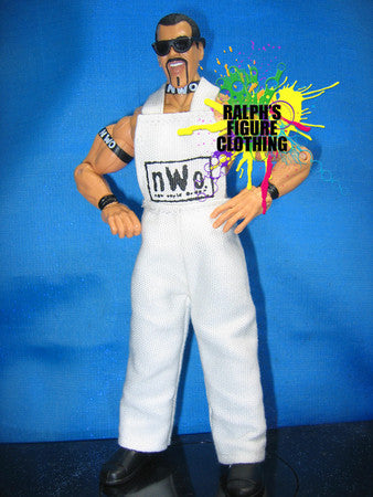 Buff Bagwell White nWo Overalls