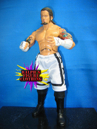 CM Punk White Shorts