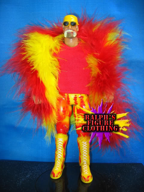 Hulk Hogan Red and Yellow Boas