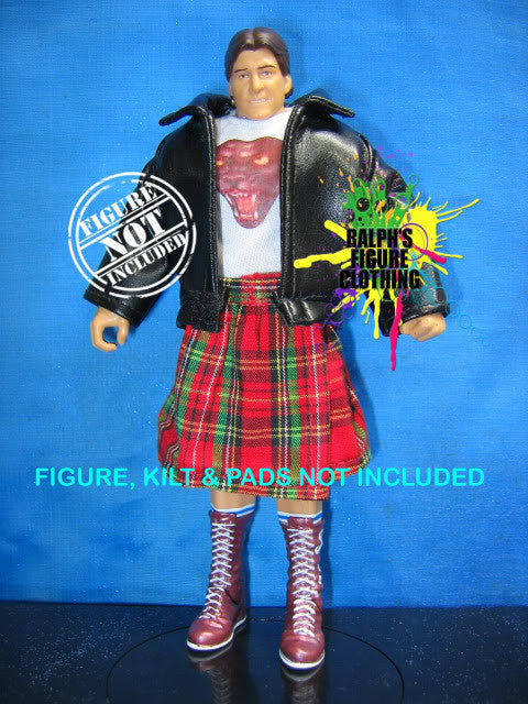 Roddy Piper Panther Shirt and Leather Jacket