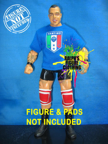 Santino Marella Blue Shirt