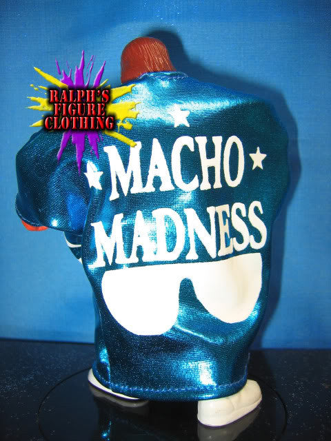 Hasbro Randy Savage Aqua Blue Robe