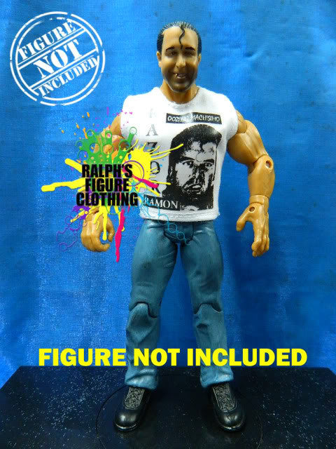 Razor Ramon White Shirt – Ralph's Figure Clothing