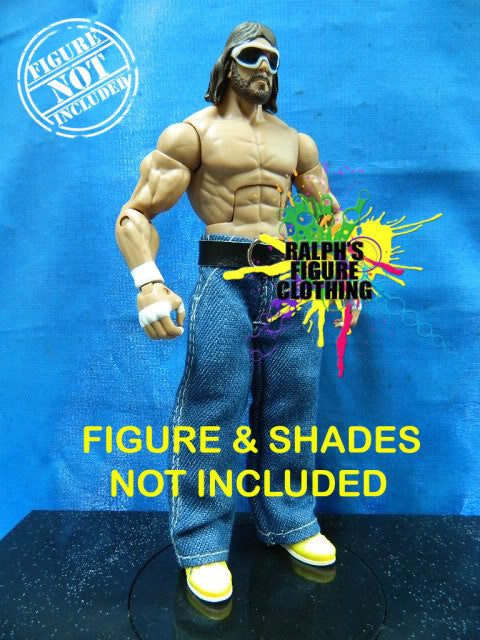 Randy Savage Blue Denim Jeans