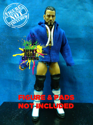 CM Punk Blue Hoodie