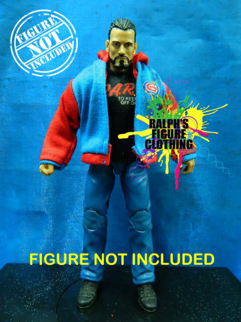 CM Punk Baseball Hoodie