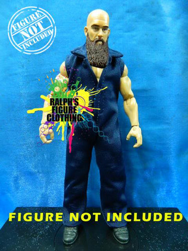 Erick Rowan Blue Overalls