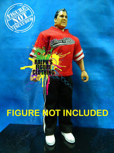 Shane McMahon Red Jersey and Track Pants