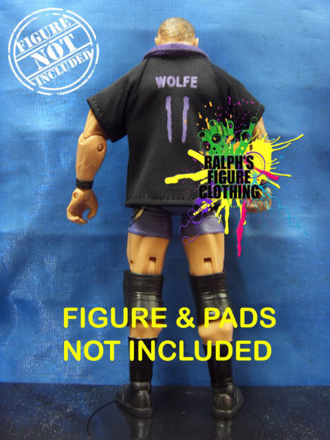 Desmond Wolfe Black Soccer Shirt