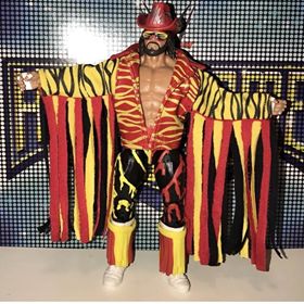 Randy Savage Red and Yellow Jacket
