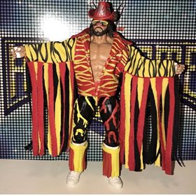 Randy Savage Red and Yellow Jacket