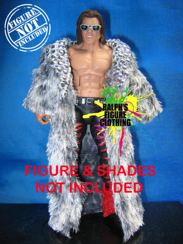 John Morrison Studded Gray Coat